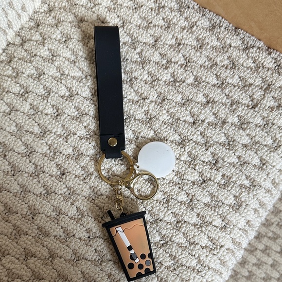 Starbucks Black and Brown Bubble Tea Keychain - Picture 2 of 10